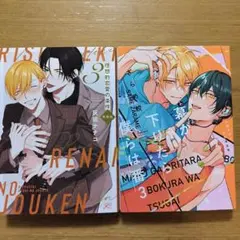 理想的恋愛の条件　3巻、幕が下りたら僕らは番　3巻　2冊セット
