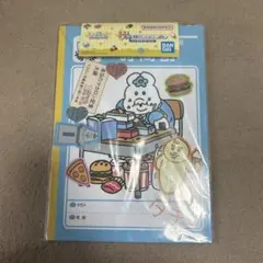 【即購入可】んぽちゃむ ノート＆ステッカーセット 可哀想に！ 一番くじ H賞