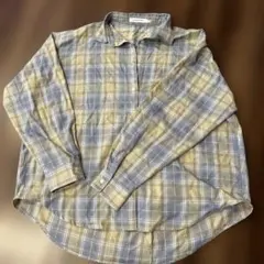 AMERICAN HOLIC チェック柄 長袖シャツ ブルー Mのサムネイル