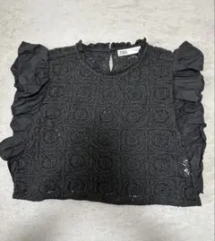ZARA トップス シャツ フリル レディース オシャレ