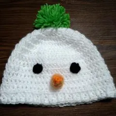 な様専用★雪だるま帽子★46cm★ハンドメイド