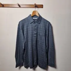 【訳あり】オールド Arnold Palmer ウール混 長袖ポロシャツ M