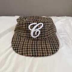 チェック柄キャップ