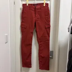 【Johnbull】オレンジ　カーゴパンツ 4ポケット