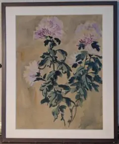 芍薬の花 油彩画 肉筆 原画 額無し - メルカリ