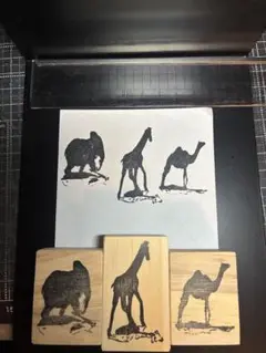 動物影スタンプセット　2300 残2