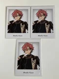 あんスタ メロアス 特典 クリアカード ぱしゃっつ 缶バッジ 久遠舞珠