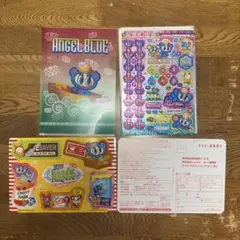 【平成レトロ】エンジェルブルー ナカムラくん マグネット シール クリアファイル