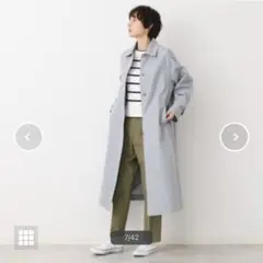 green label relaxing ナイロンオックスステンカラーコート - メルカリ