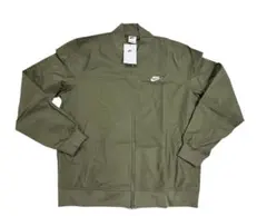 【新品】NIKE ナイキ　メンズ ウーブン ボンバージャケット カーキ　L