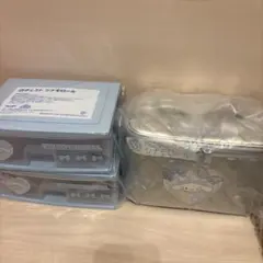 サンリオ一番くじ　シナモロール　収納ボックス2個セットとバニティポーチ