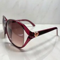 GUCCI サングラス ブラウン ハートロゴインターロッキング - メルカリ