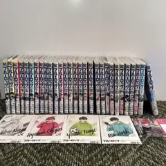 ブルーロック1〜27巻+episode凪1巻+キャラクターブック　おまけ付き