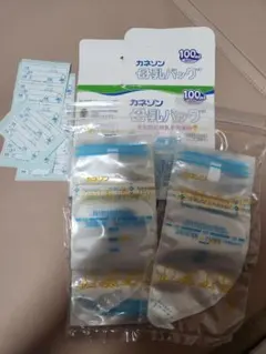 送料無料　母乳バッグ　100ml 30枚　説明書・箱付き　カネソンのサムネイル