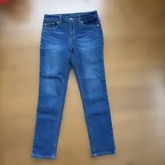 a.v.vレディース デニムストレートパンツ インディゴブルーのサムネイル
