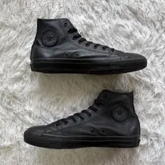 希少 Converse コンバース オールスター ハイカット レザー スニーカー