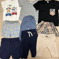 Tシャツ・パンツセットと帽子セットまとめて発送