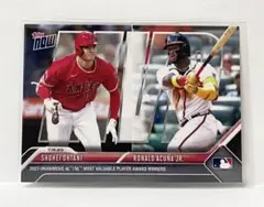 大谷翔平&トラウト topps now MVP award special 大谷翔平&トラウト topps now MVP award special