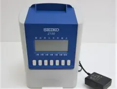 ☆清掃済 美品 SEIKOタイムレコーダー Z150 青 + 新品カード25枚付