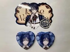 にじさんじ　花籠つばさ　バレンタイン　缶バッチ　香り付きカード