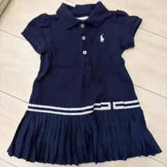 Ralph Lauren ネイビー ワンピース