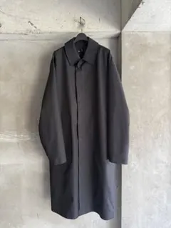 ATTACHMENT Black Balmacaan Coatのサムネイル