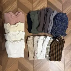 ベビー服まとめ売り　80cm前後 16点セット　女の子　通園着