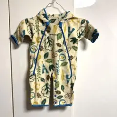 montbell モンベル フリース ロンパース 50-70cm 中古品