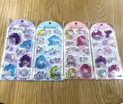 サンリオ　ハローキティ マイメロ　クロミ　シナモン　ウォーターインシール