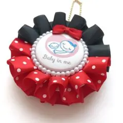 [m-59] 両面仕様 マタニティマーク ロゼット