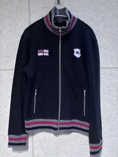 BURBERRY BLACK LABEL ワッペン　ジャージ サイズ2 黒のサムネイル