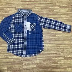 ユニクロ　UNIQLO フランネルチェックシャツ　120cm