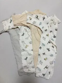 petit main オーガニックコットン 2WAYオール 50-70サイズ