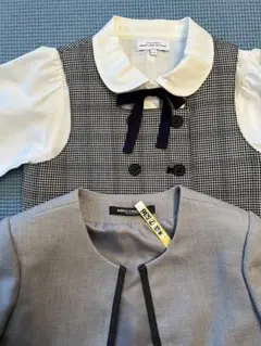 土日限定再値下げ【卒園式入学式】ミキハウスワンピースボレロセット