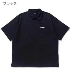 XLARGE ブラック ポロシャツ