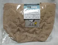 【スヌーピー】キルト生地保温保冷ランチバッグ