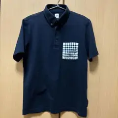 TAKEO KIKUCHI ネイビー ポロシャツ　L サイズ3