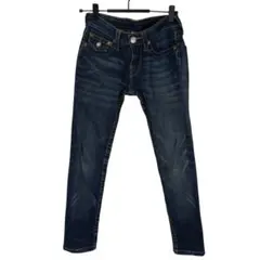 TRUE RELIGION JOEY スキニーデニム 24 濃紺