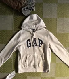GAPロゴ フルジップパーカー Mサイズ 白色
