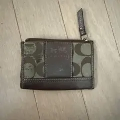 ほ様専用　コーチ コインケース ブラウン系