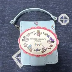 新品未使用　しまむら ディズニー ミラー付きポーチ