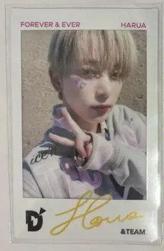 2026年最新】&team ハルア サインの人気アイテム - メルカリ