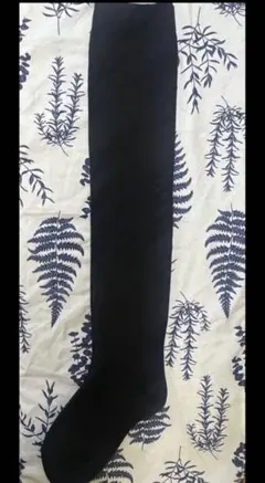 日本製　履き口ゆったり　シルクウール靴下　黒