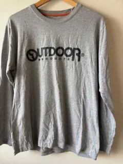 OUTDOOR PRODUCTS グレー長袖Tシャツ