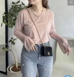 ベロア Tシャツ