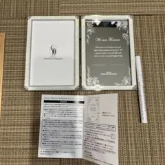 【新品未使用】ダイヤモンド シライシ 結婚証明書 写真立て（箱無し）