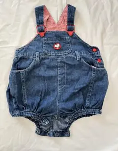 MORE KIDS デニムオーバーオール 80