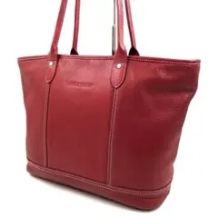 美品 LONGCHAMP 331 ロンシャン トートバッグ レザー A4 肩掛け