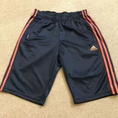 adidas CLIMA365 ハーフパンツ S/M 黒/オレンジ