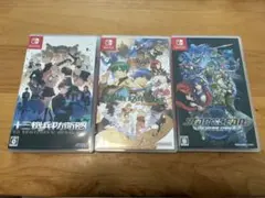 モンスターハンターライズ・ポケモン・ホグワーツレガシー3本セット